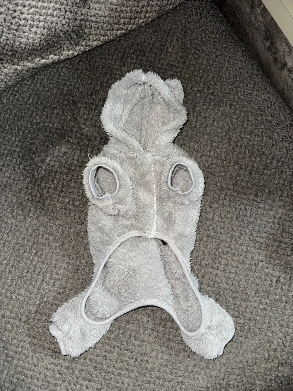 Luv Gear Gray Soft Dog Costume Size XS